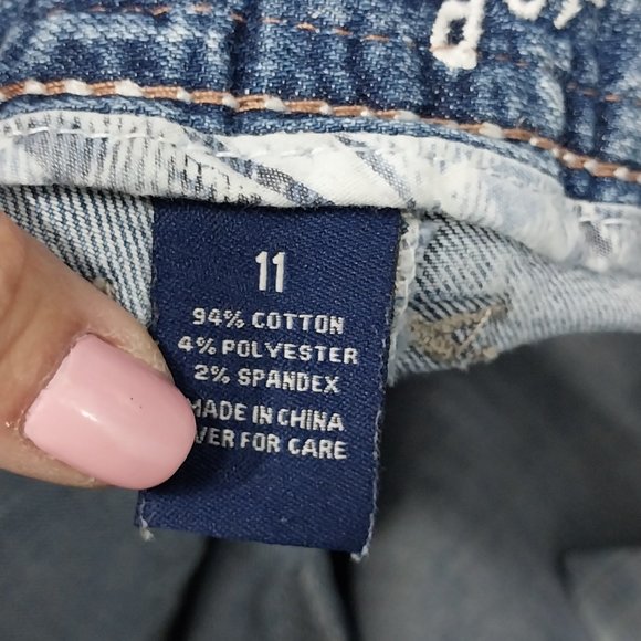 2665 Size 11 Amethyst Stretch Upcycled Bell-Bottoms - Picture 5 of 5